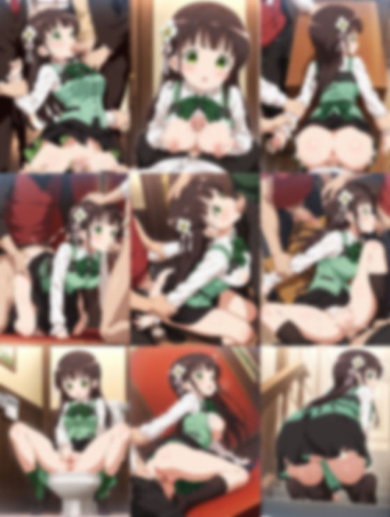 サンプル画像6:【ご〇うさ】3キャラクター★500枚★着衣フェチ★(W〇姦シリーズ) [d_546255]