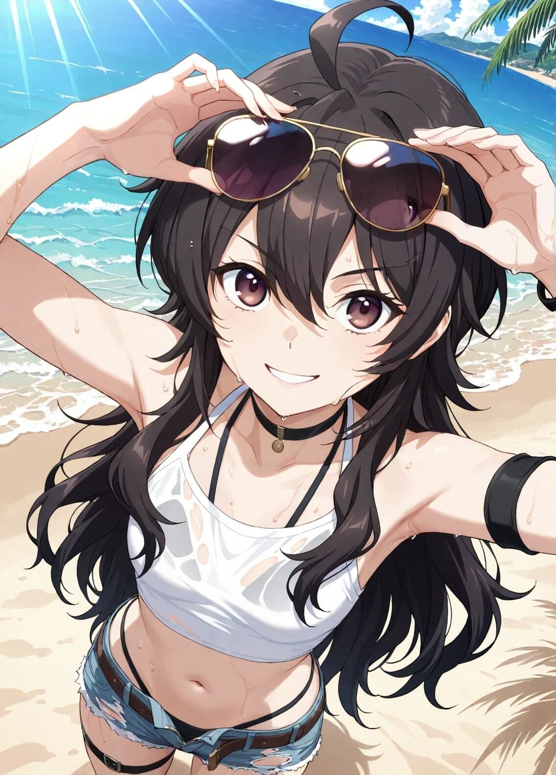 サンプル画像1:「天久鷹央の推理カルテ」天久鷹央セクシー写真集5（全500枚）(人の海) [d_546288]