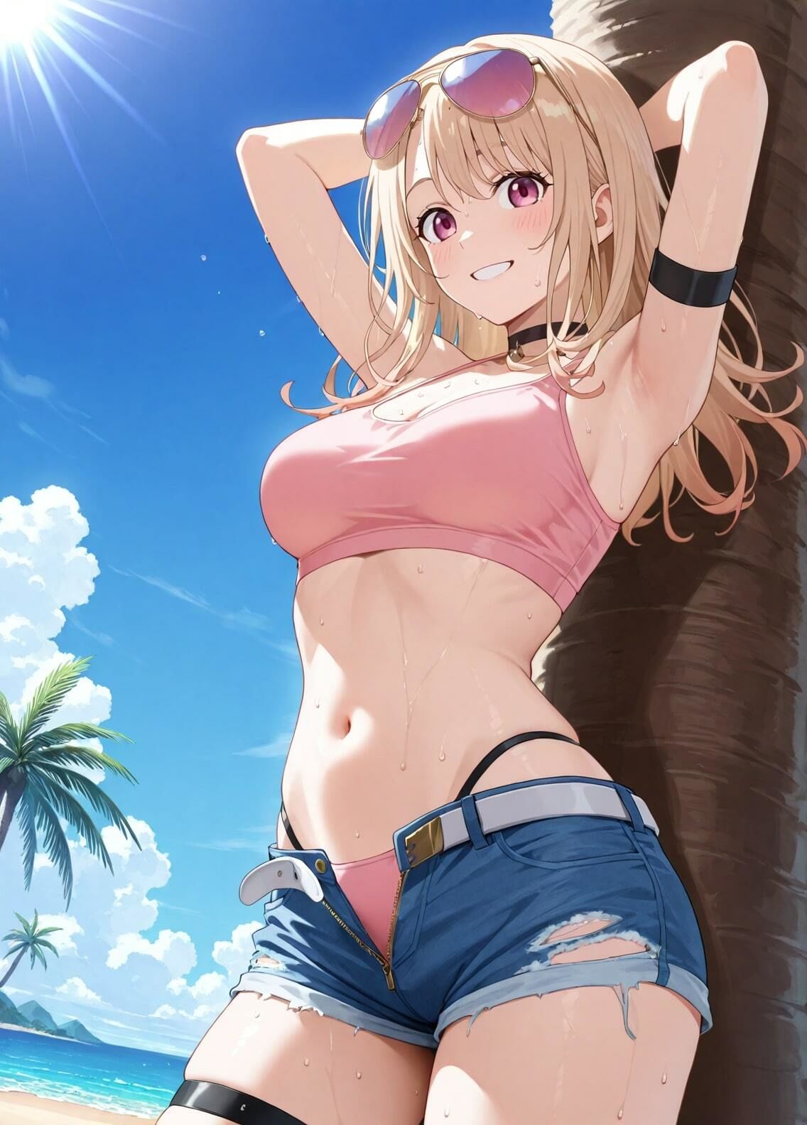 サンプル画像1:「黒岩メダカに私の可愛いが通じない」川井モナ  セクシー写真集4（全500枚）(人の海) [d_546336]