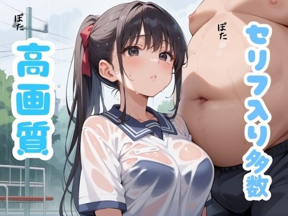 サンプル画像1:ゲリラ豪雨〜コーチがびちょぬレ○プ〜(よしイクぞうさん) [d_546424]