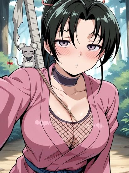 史上最強の弟子ケンイチの香坂しぐれから送られてきた自撮り写真_0