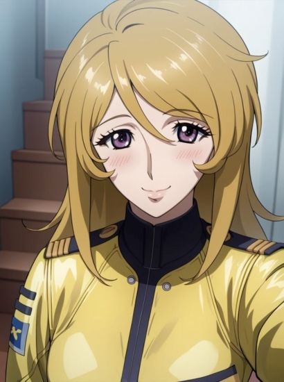 サンプル画像1:宇宙戦艦ヤマトの森雪から送られてきた自撮り写真(自撮りサークル  イカスミ工房) [d_546462]