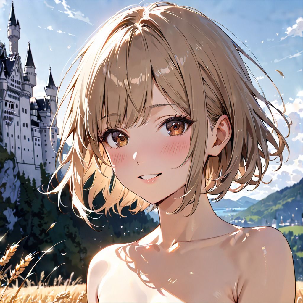 サンプル画像1:AIイラストCG集68  ザ・露出 in ドイツ  マレーネ・シュミット(ドンガラAI美少女イラスト支部) [d_546481]