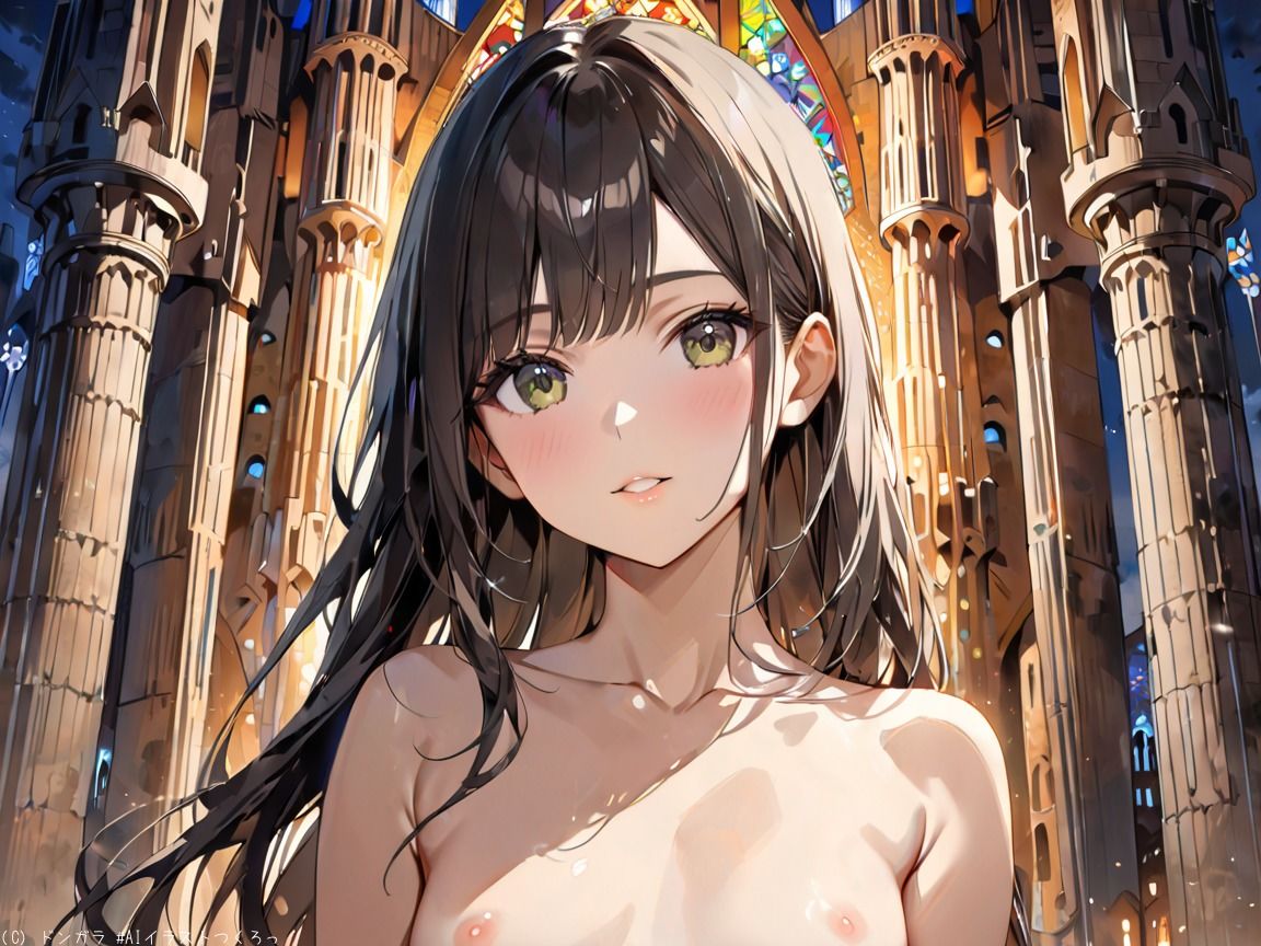 サンプル画像1:AIイラストCG集69  ザ・露出 in スペイン  アマリア・リベラ(ドンガラAI美少女イラスト支部) [d_546484]