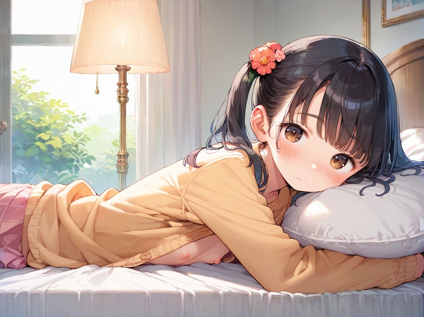 サンプル画像2:種付けロリ  ちっぱい少女編(くみん) [d_546569]