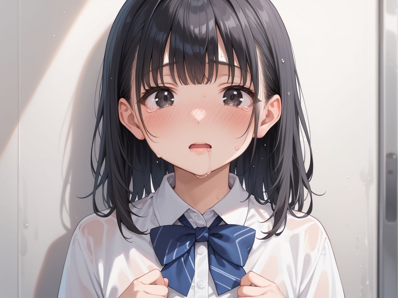 サンプル画像1:真面目な委員長と失禁キメセク遊び(シクモト屋) [d_546574]