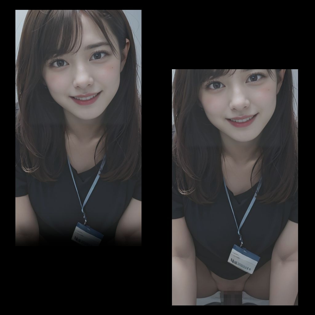 サンプル画像2:会社のえっちな同僚(Crimson AI) [d_546600]