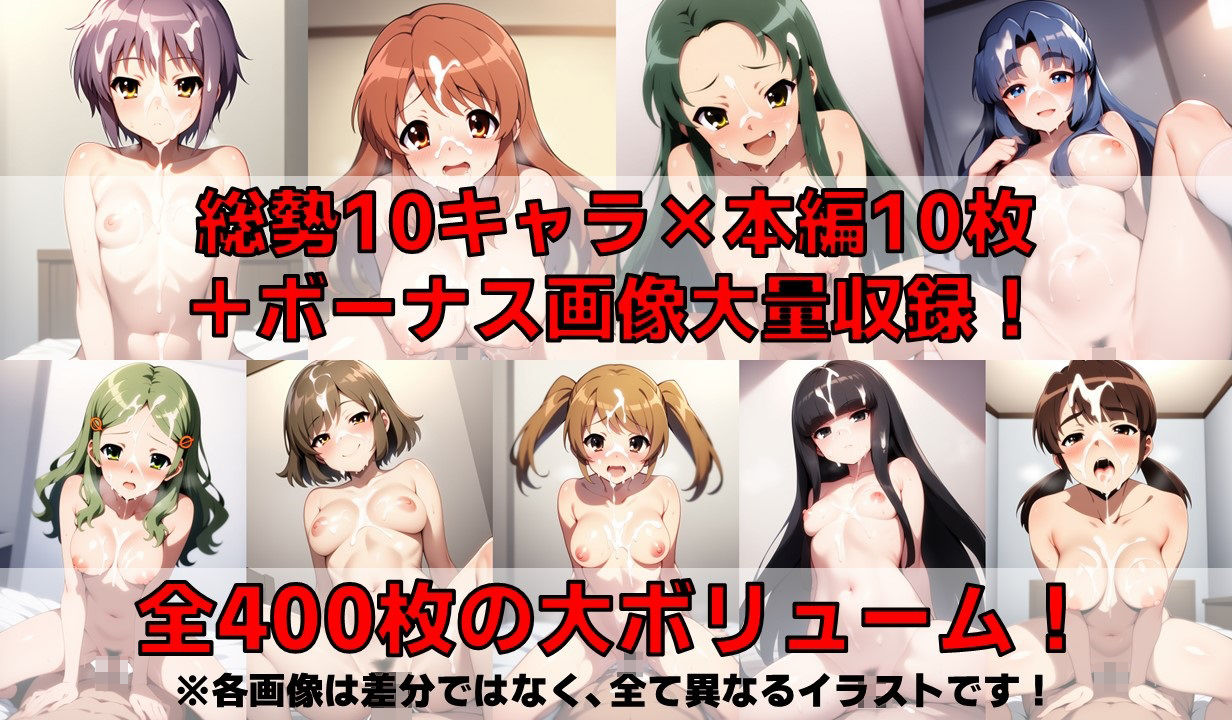 サンプル画像2:SOS系少女＆周辺勢力 白濁セ◯クスV4【陰毛あり版】(AI’s slave) [d_546626]