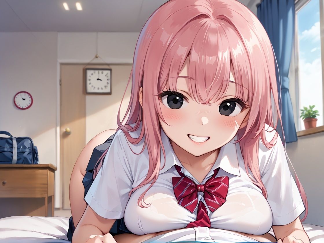 サンプル画像1:生意気な痴女ギャルにインキャな僕が中出しした件(sksk) [d_546653]