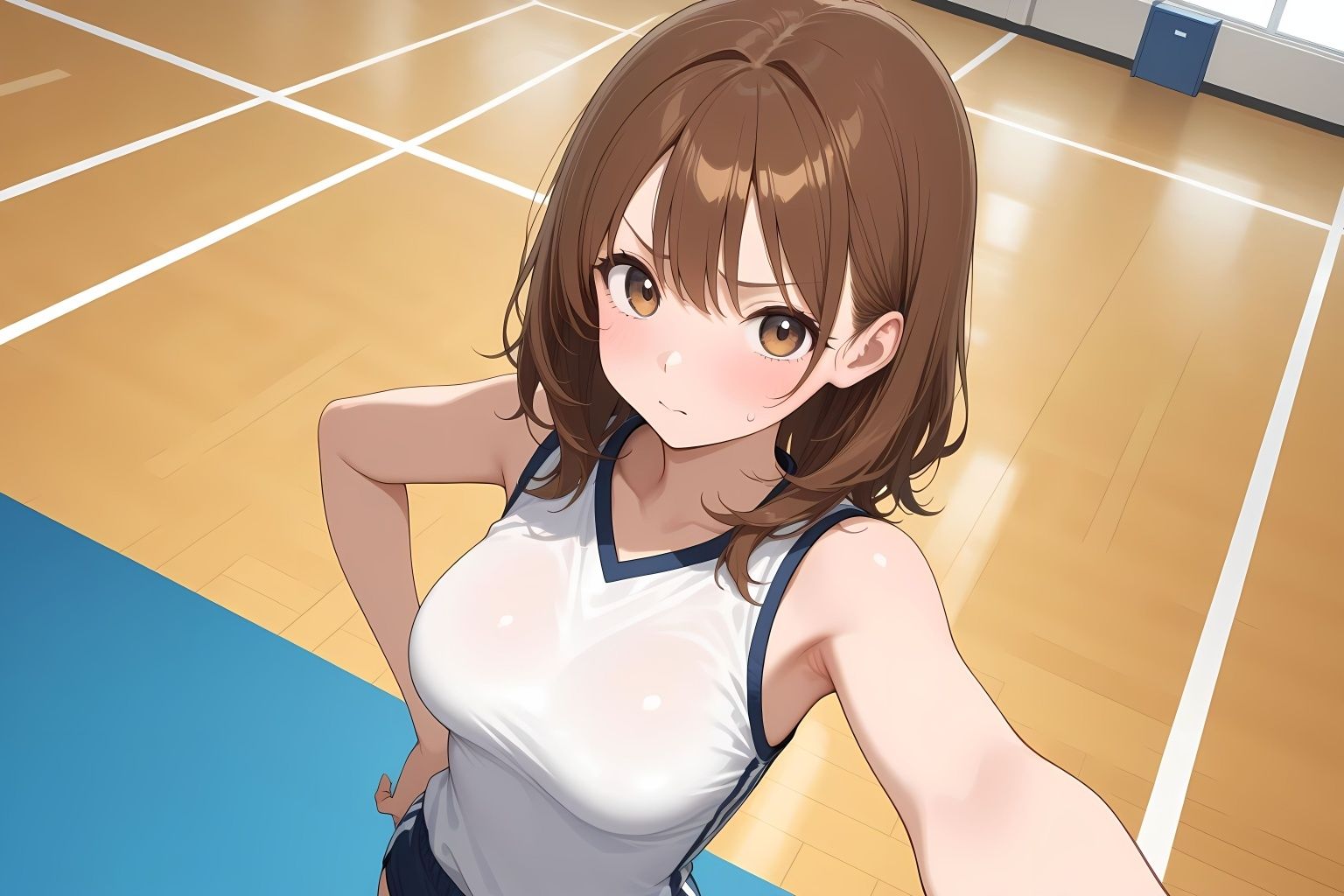 サンプル画像5:バスケ部員の感じちゃう禁断のプレイ(エロ未来) [d_546663]