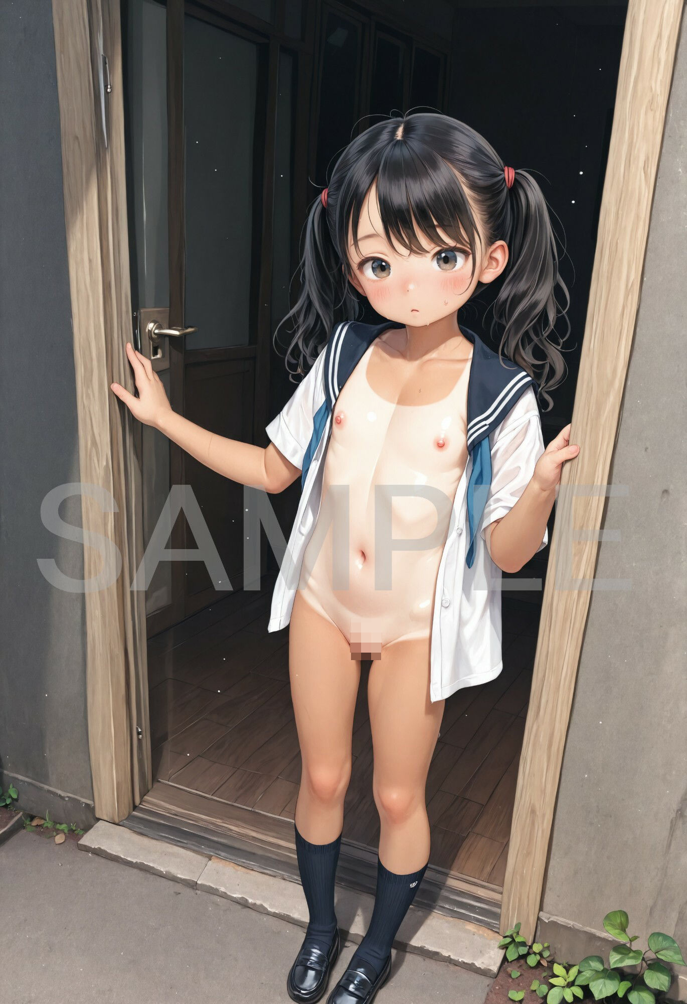 つるぺた少女！Vol.03 「日焼け少女」 くわがた谷 エロ画像5