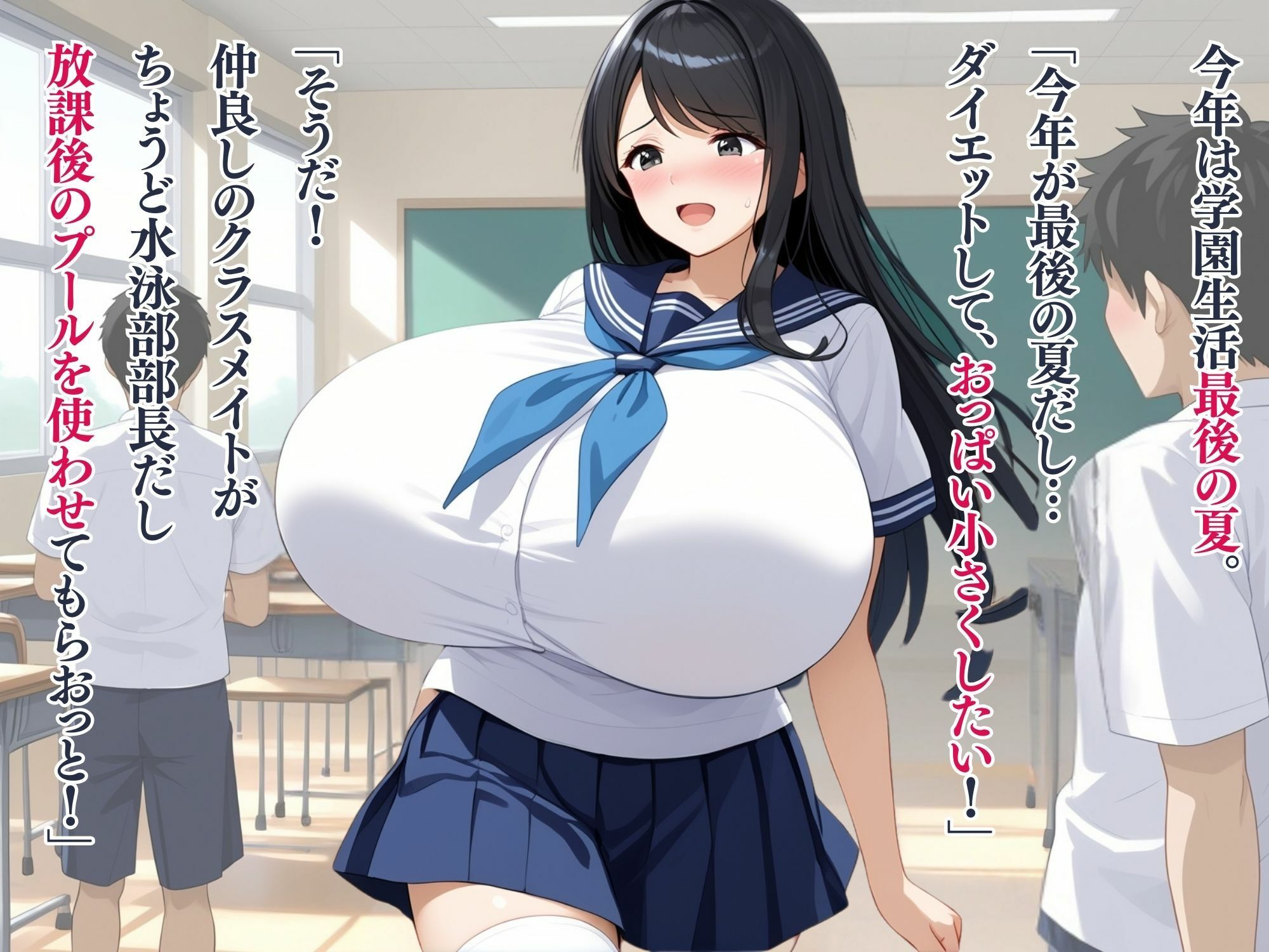 サンプル画像2:巨乳コンプレックス卑猥ダイエット(みるくさんど) [d_546690]