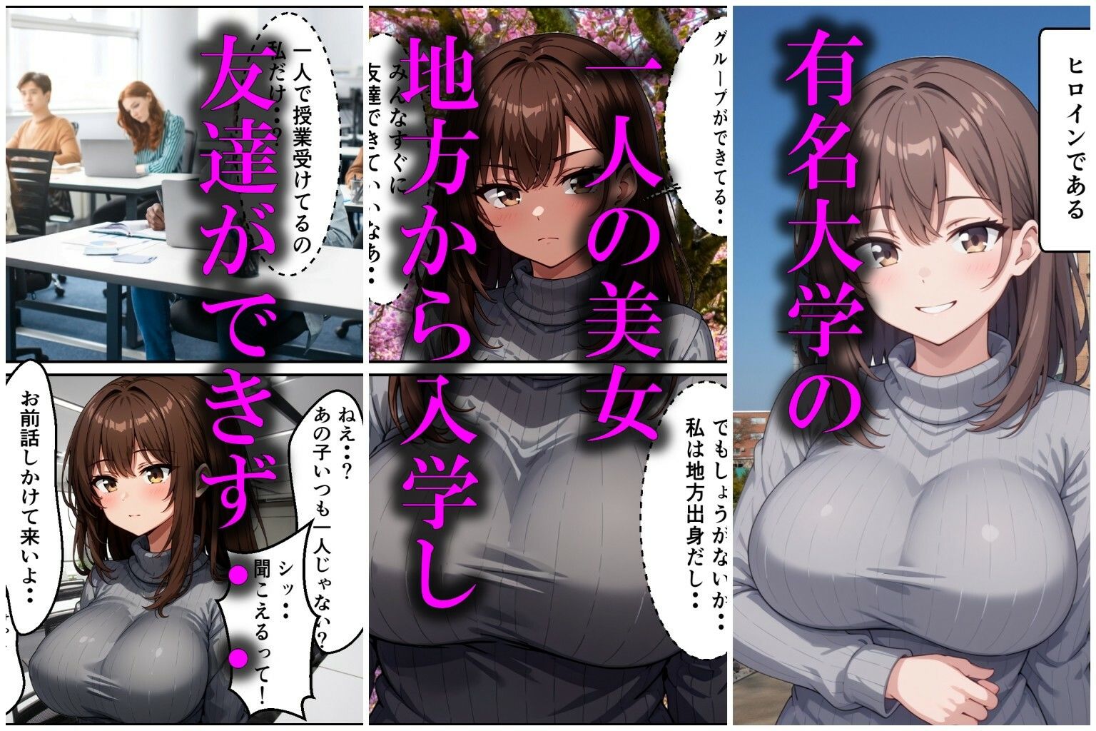 サンプル画像1:純粋女子大生  新入生歓迎会の罠！？(Pretty Sushi Girls) [d_546691]