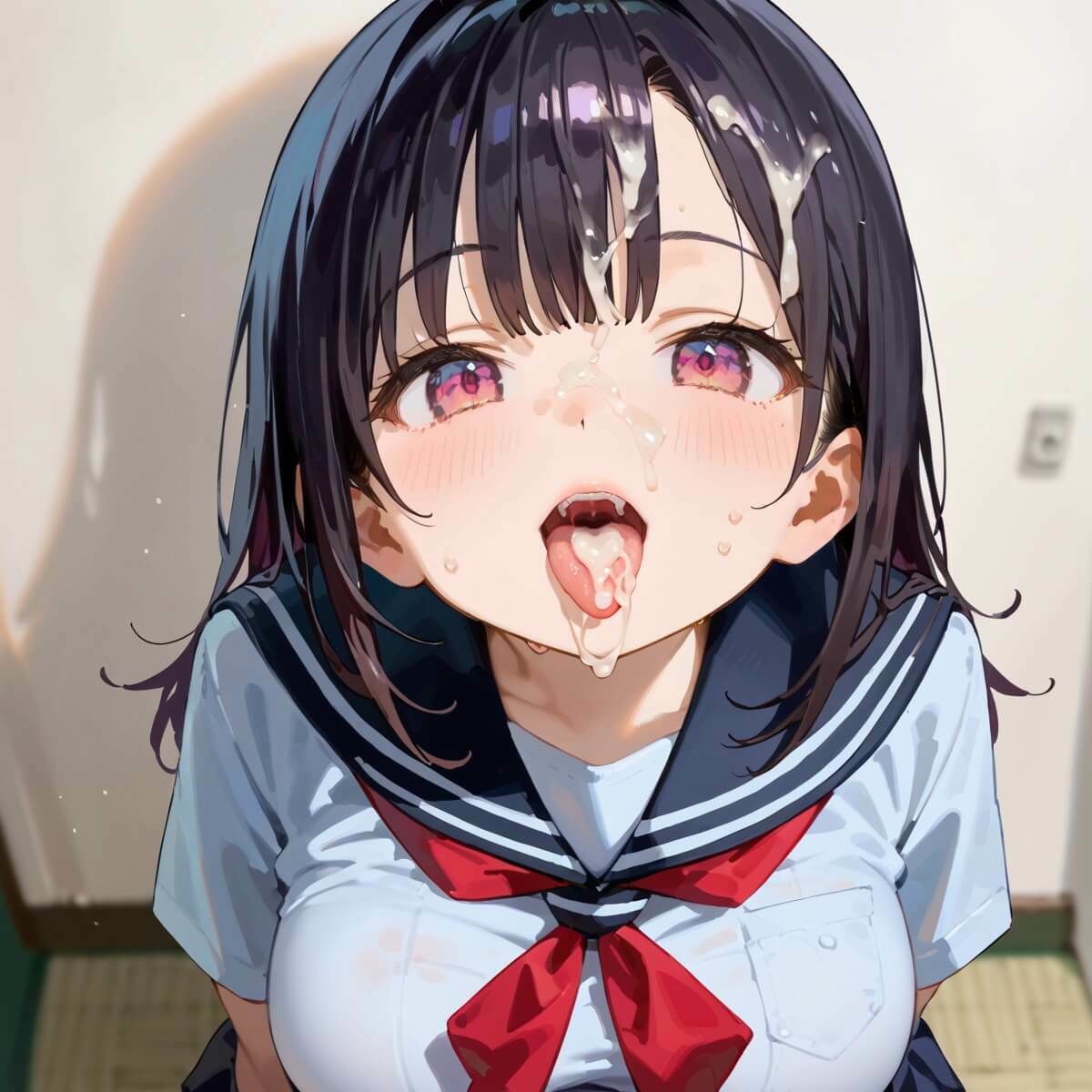 女子校生は喰うものです!ぶっかけ放題学園のエッチな日常2【厳選CG223枚収録】 画像7