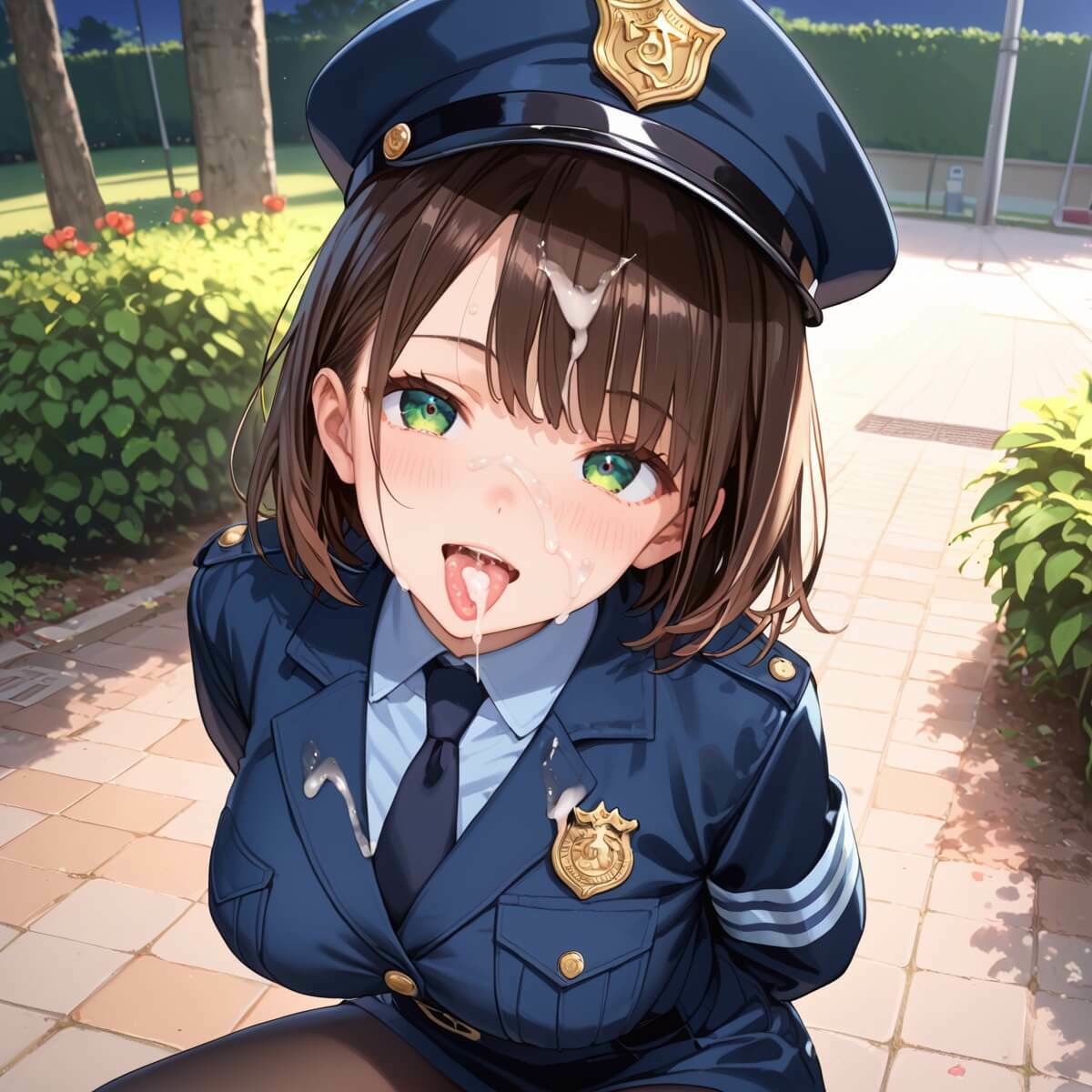 サンプル画像6:射精しないと、逮捕しちゃうぞ！エチエチ婦警さんの無理難題！！10【厳選CG200枚収録】(ルルのアトリエ) [d_546725]