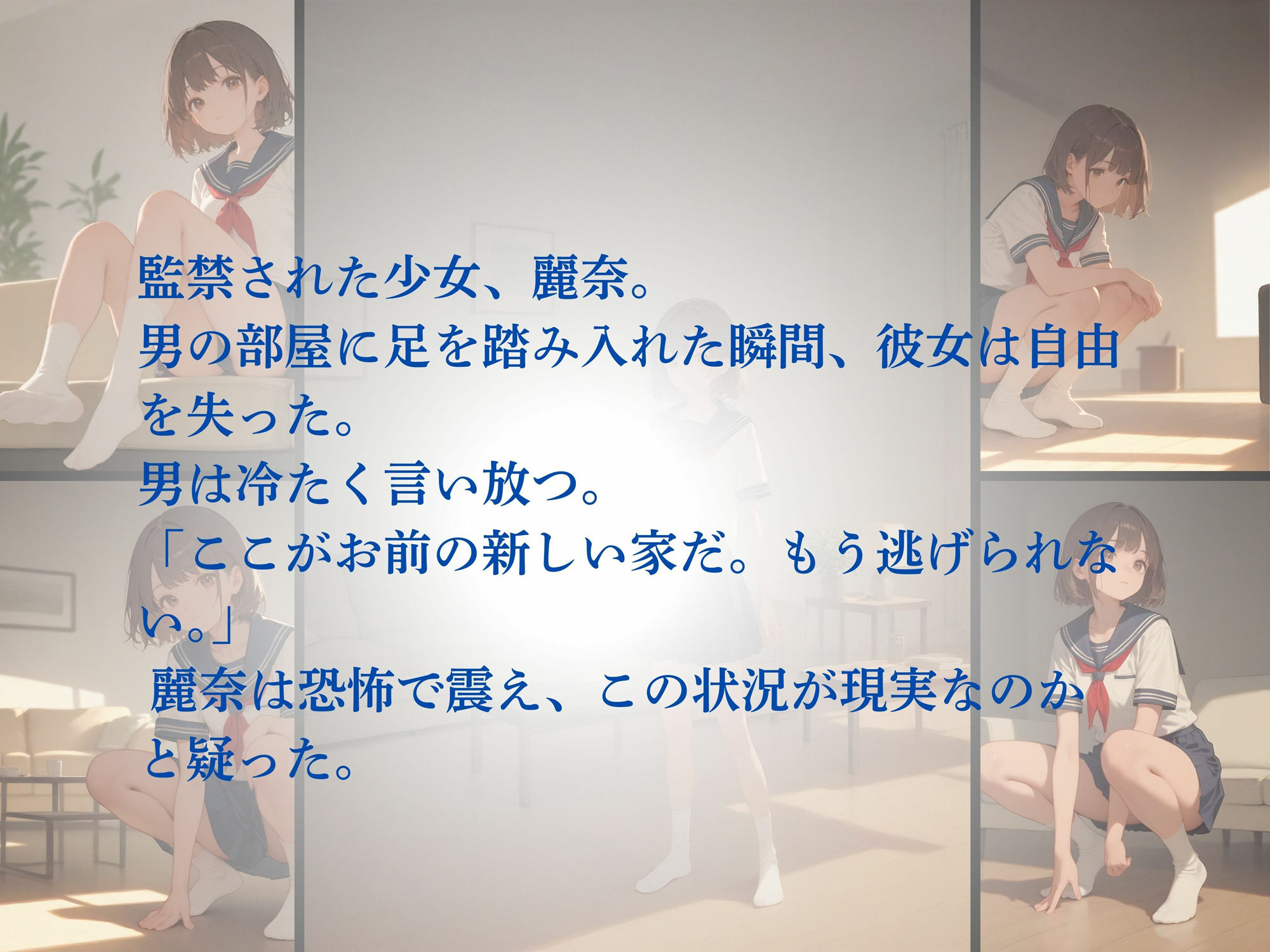 サンプル画像2:家出少女を監禁して性処理道具にした(パンプキンちゃん) [d_546774]