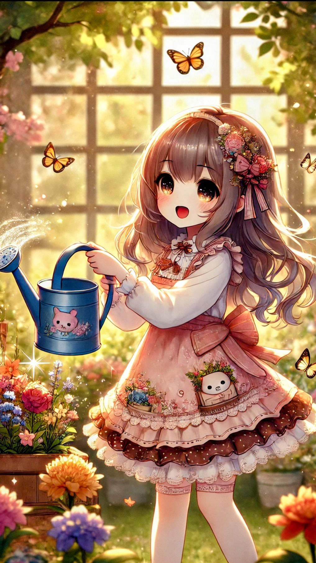 サンプル画像1:可愛い花嫁さん(ブルーうさぎ) [d_546891]