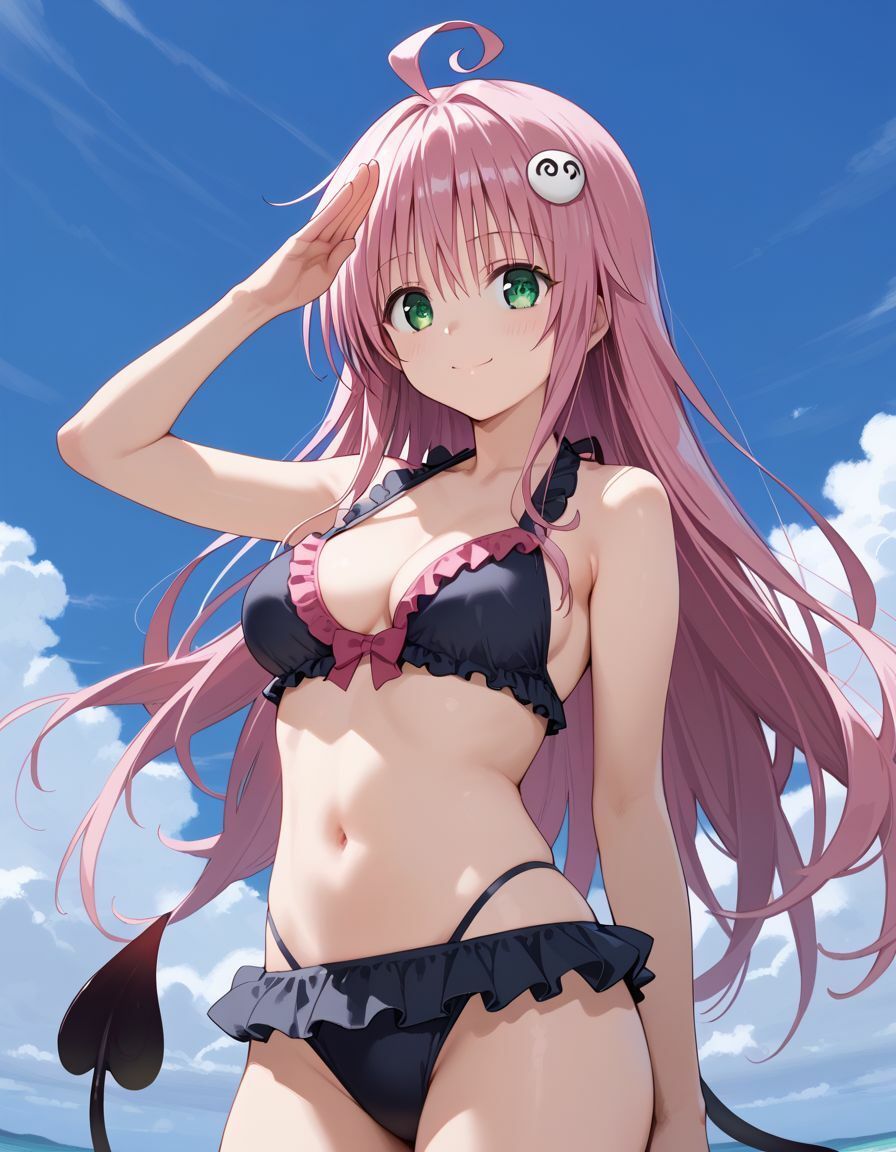 サンプル画像3:姫の秘密の夜 ラ〇・サタリン・デビルーク イラスト集(ShoArt) [d_546938]