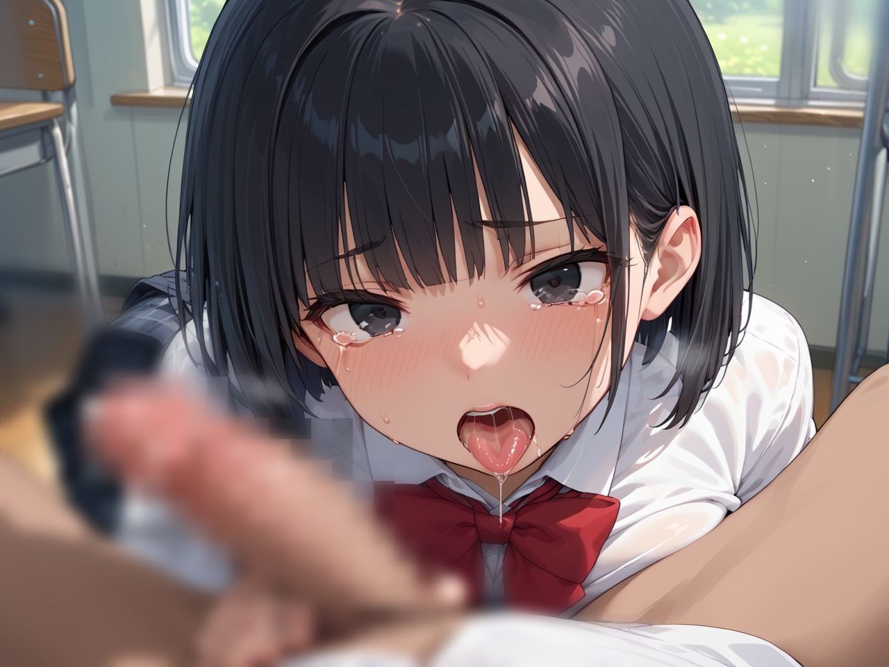 サンプル画像1:残酷レ●プ日誌 「真帆彩香」出席番号29番(美女造) [d_547021]