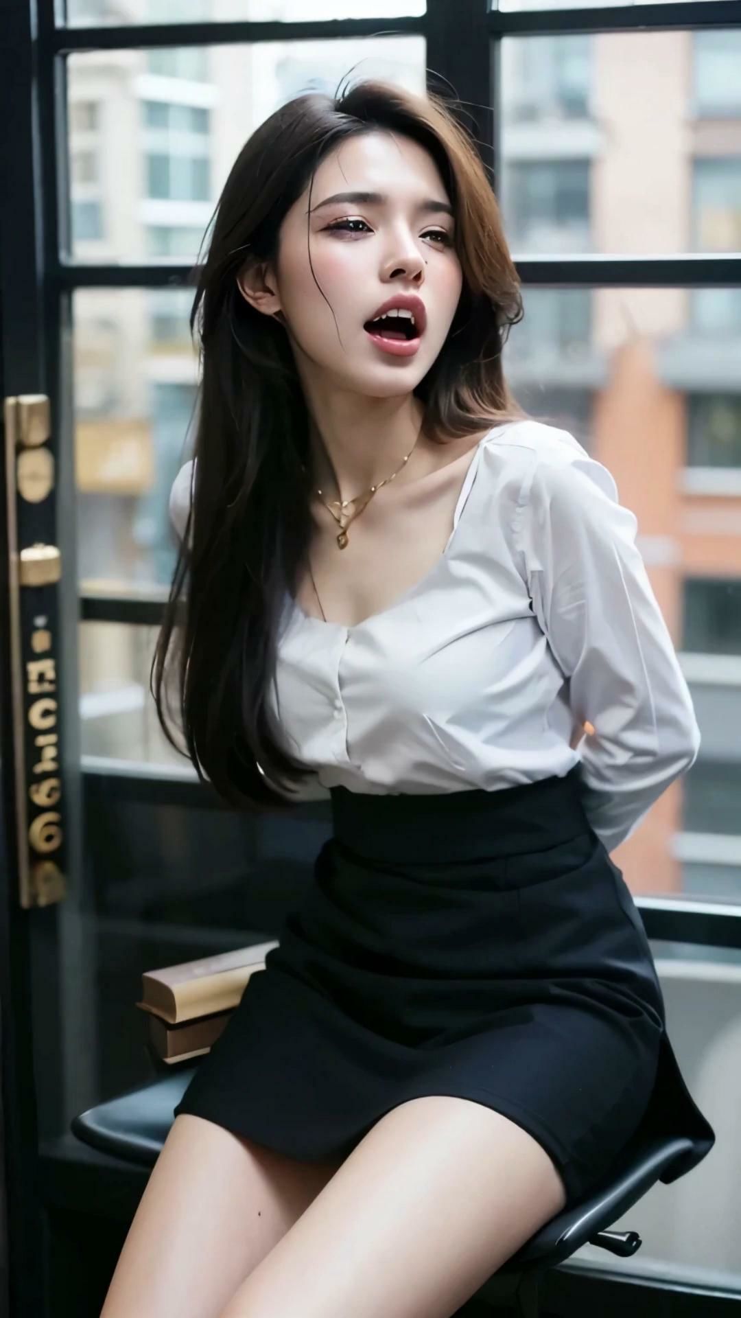 サンプル画像5:拘束された美女3(浜辺  竜) [d_547041]