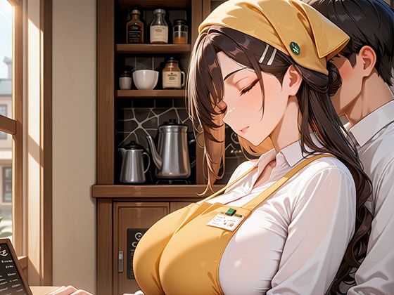 サンプル画像4:カフェ店員の人妻に誘惑され中出し不倫セックス(完熟マンゴー) [d_547043]