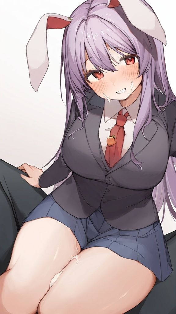 サンプル画像4:131枚CG集  鈴仙・優曇華院・イナバ（うどんげ）  東方project フェラ騎乗位パイズリバック本番中出し(しゃるな) [d_547087]