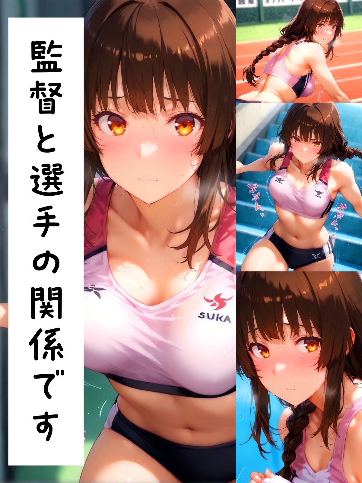 サンプル画像2:実は監督にヤられてます。1年編(AIスイミング) [d_547094]