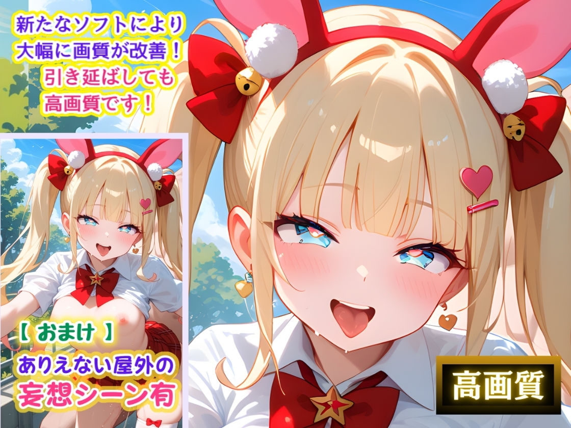 サンプル画像6:小悪魔サキュバスギャルは金髪ツインテール 逃れられない魅惑の甘い囁き 〜あなたの精気、ちょっとだけ〜(コスメロン) [d_547202]