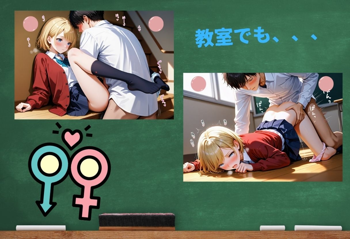 サンプル画像4:進学校女子校生の日常(南  亜詠) [d_547221]