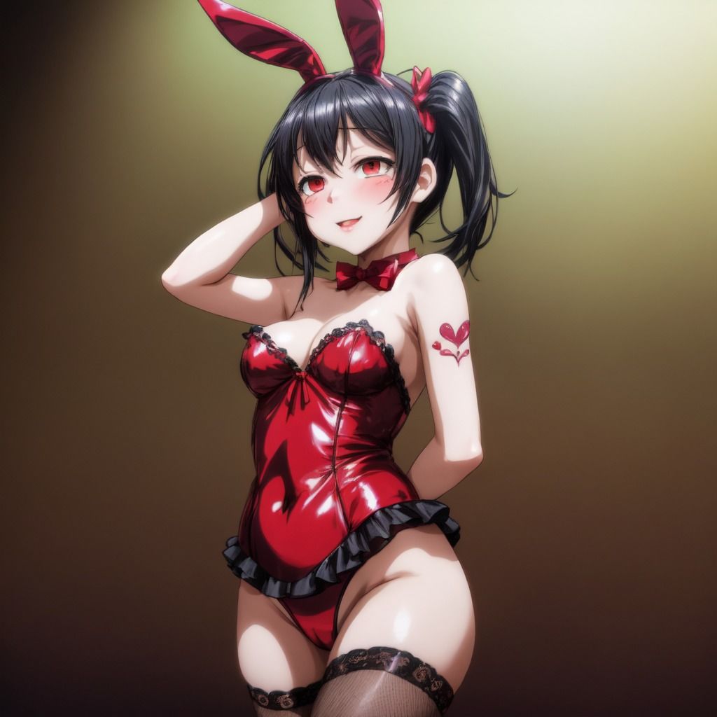 サンプル画像3:ラブ〇イブ！ 矢〇 にこ バニー(B) [d_547291]