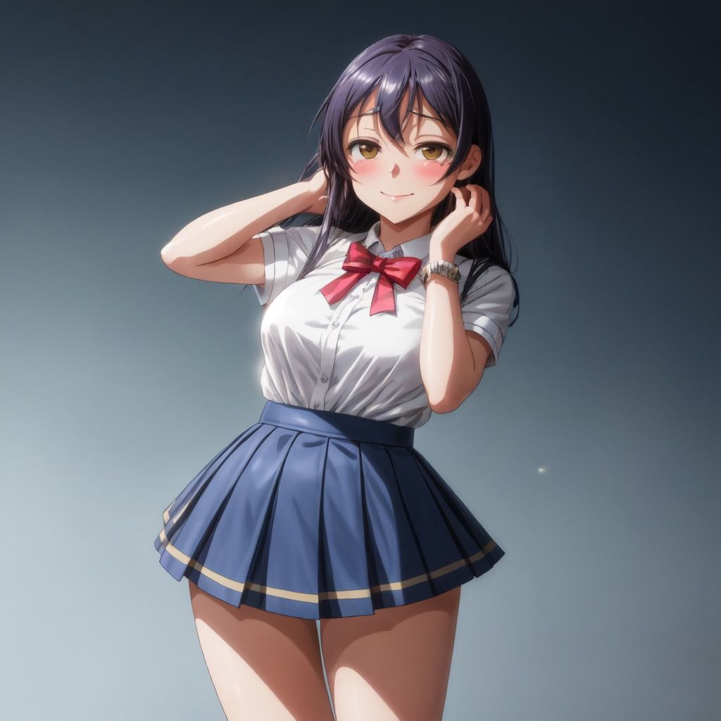 サンプル画像1:ラブ〇イブ！  園田  〇未  バニー(B) [d_547309]