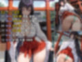 女子校生3人が巫女服を着てバイトする話