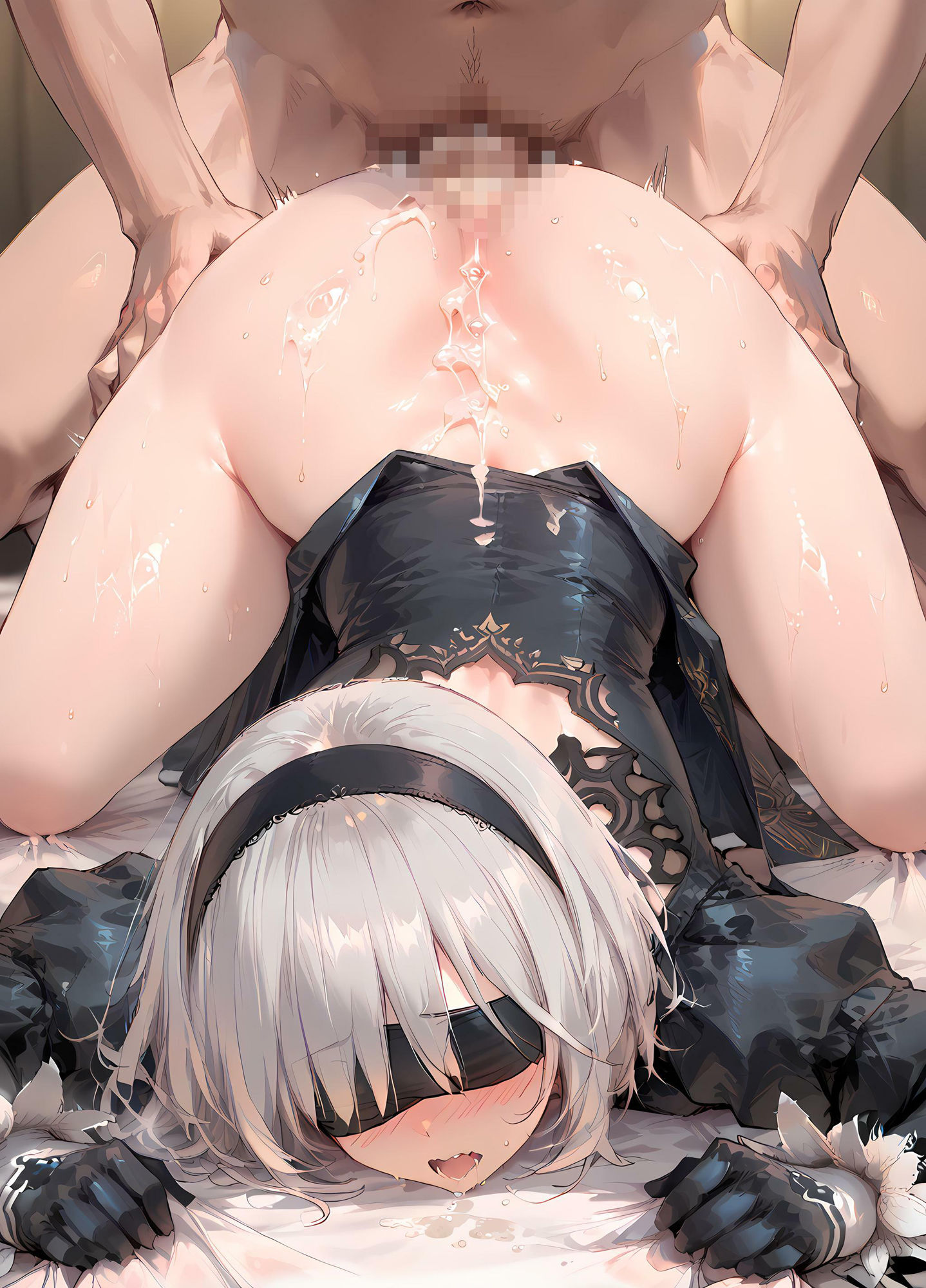 サンプル画像5:ヨ●ハ2号B型とイチャラブはらませ性交(しろぐみ) [d_547329]