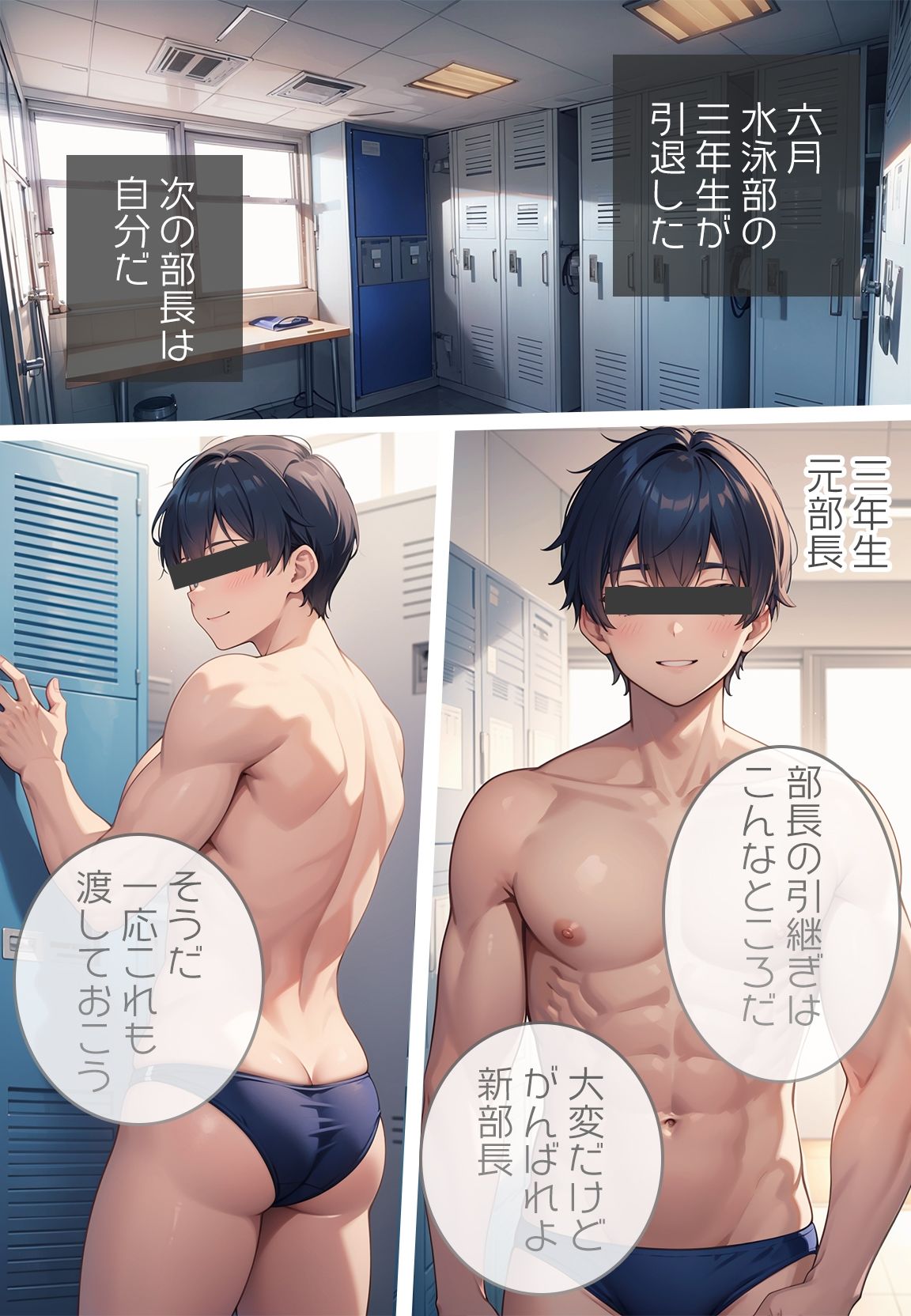 サンプル画像1:常識改変×水泳部(AI.txt) [d_547413]