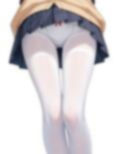 【女子〇生】白タイツ近距離おパンティー＋黒タイツ99枚付き【500枚】 画像10