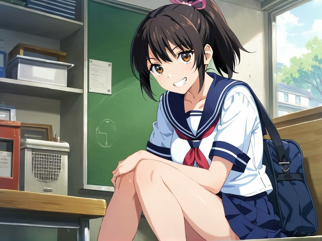 サンプル画像2:生意気J●な妹に中出しをおしえてみた(にゃんどら) [d_547480]