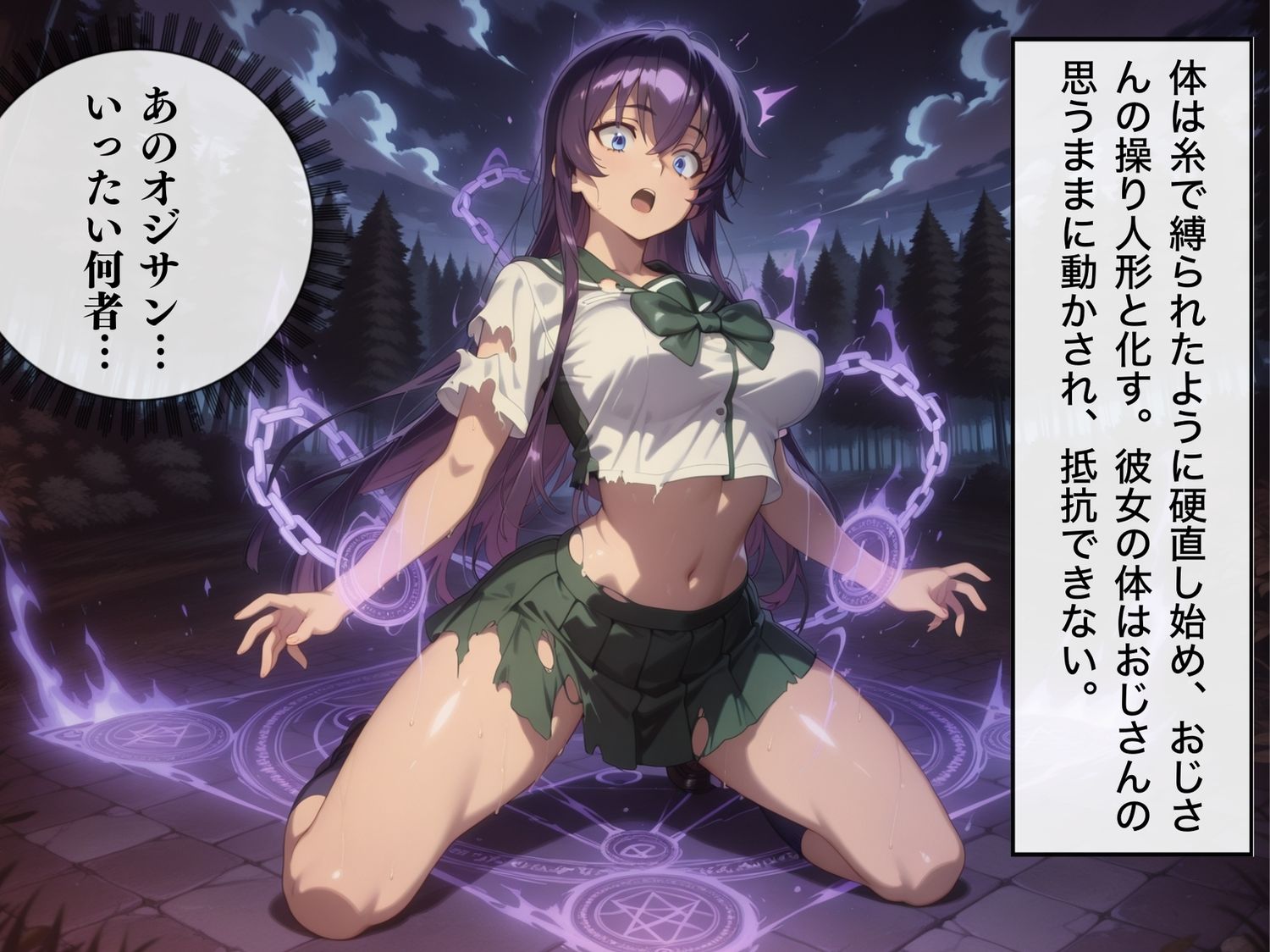 サンプル画像6:【完全敗北】毒◯冴子 〜剣士のプライドもろとも、砕け堕ちる〜(種きゅん☆ハーレム計画) [d_547492]