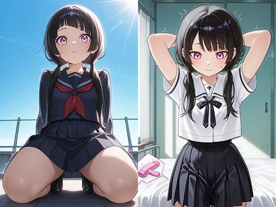 サンプル画像2:いけないオ◯ニー学園(わきあいAI) [d_547622]
