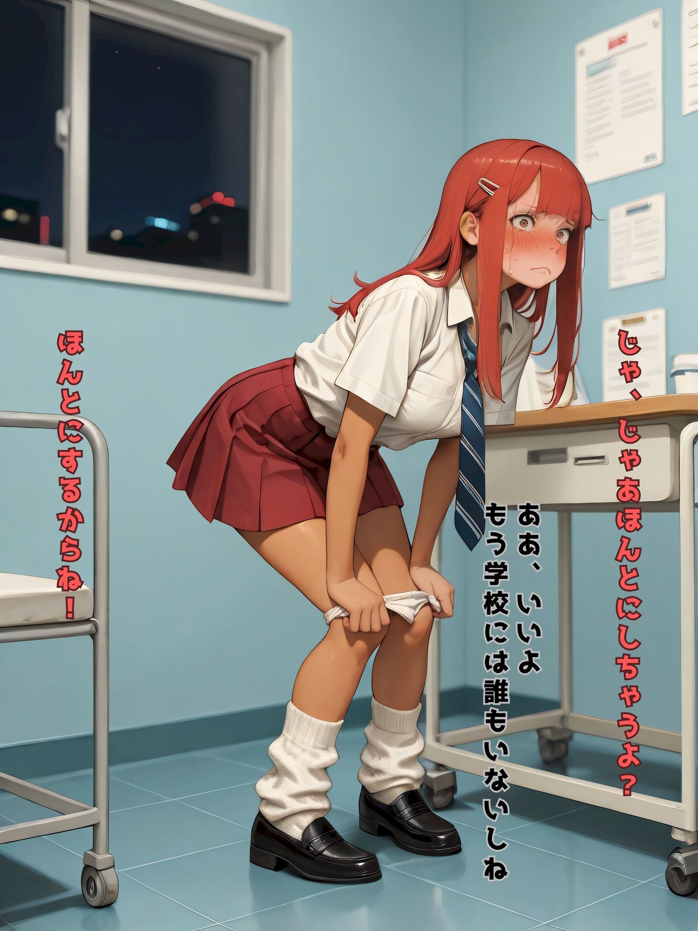 サンプル画像1:【108枚】セリフ付き・ギャルのうんち 大量脱糞(バナナクラブ) [d_547628]