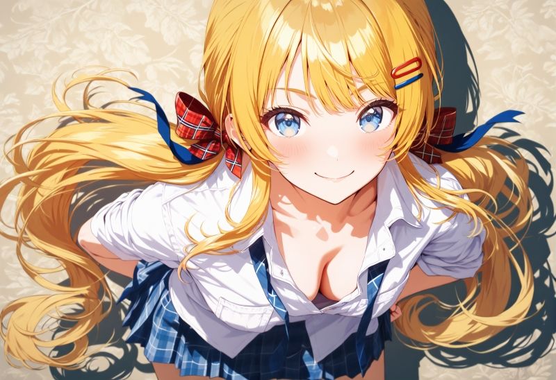 サンプル画像1:金髪アイドル八宮め〇るの裏事情(AI様のクライアント) [d_547647]