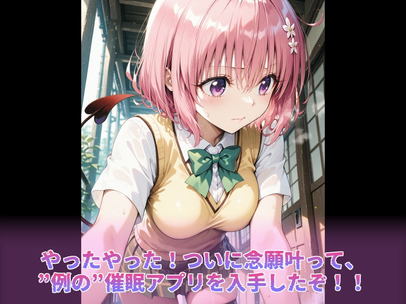 サンプル画像1:催●学園【モ◯・ベリア・デビルーク編】(ガーネット) [d_547651]