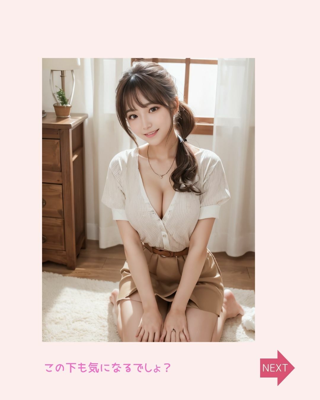 サンプル画像1:美女のもっと下が見たいんです！Vol.9｜冬服バージョン(beauty_secrets024) [d_547717]