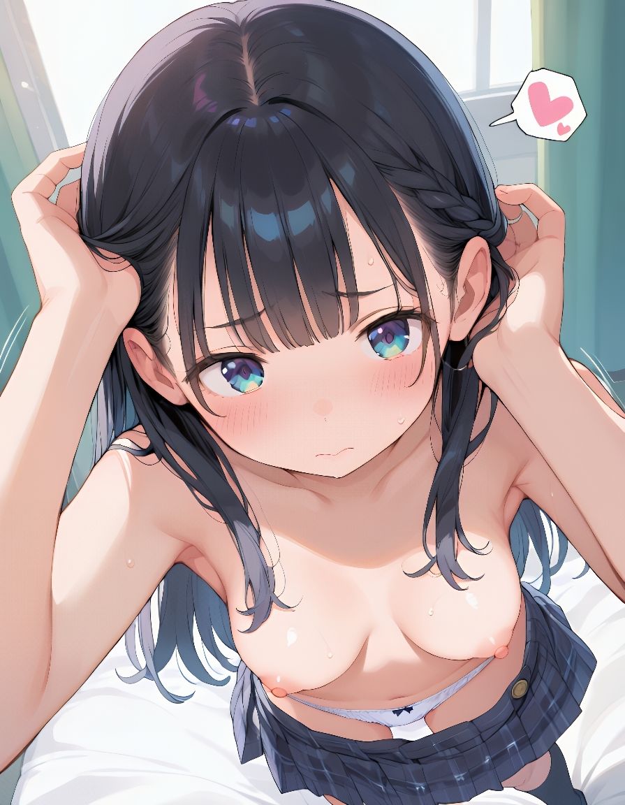 サンプル画像1:『黒髪美少女×制服ひとりえっち』萌えエロCG集vol.1【4K高画質】(ひかるーな) [d_547730]