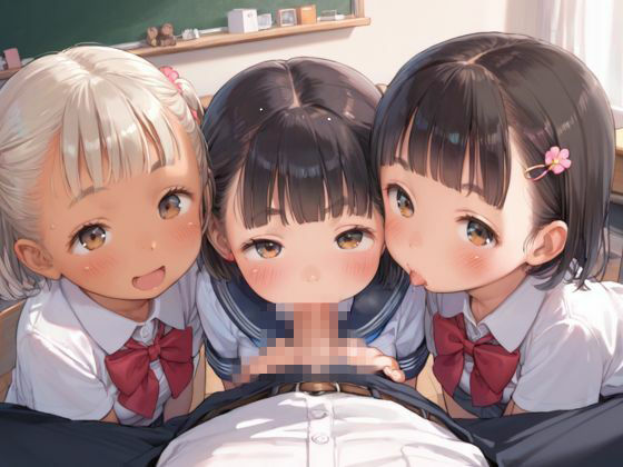 ロリっ子たちと種付け授業 画像7