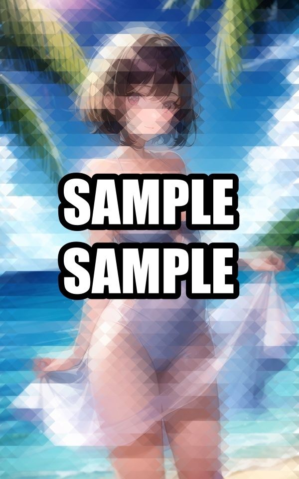 サンプル画像1:海のワンピース美女イラスト集(あたた) [d_547742]