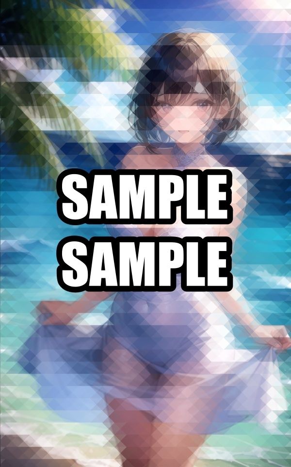 サンプル画像2:海のワンピース美女イラスト集(あたた) [d_547742]