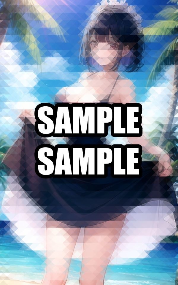 サンプル画像4:海のワンピース美女イラスト集(あたた) [d_547742]