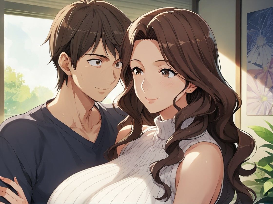 サンプル画像2:爆乳愛人と絶頂SEX(にゃんどら) [d_547815]