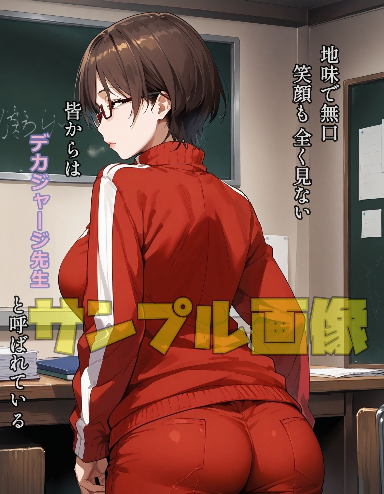 サンプル画像1:デカジャージ先生の催○教室(ツチノコ工房) [d_547883]