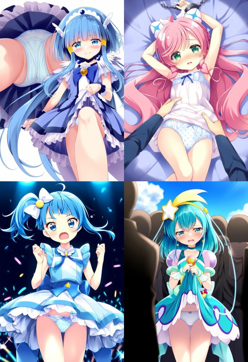 恥じらう少女達 プリ〇ュア編 サンプル画像 3